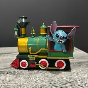 Disney Parks: Stitch Riding the Train - Pullback Toy